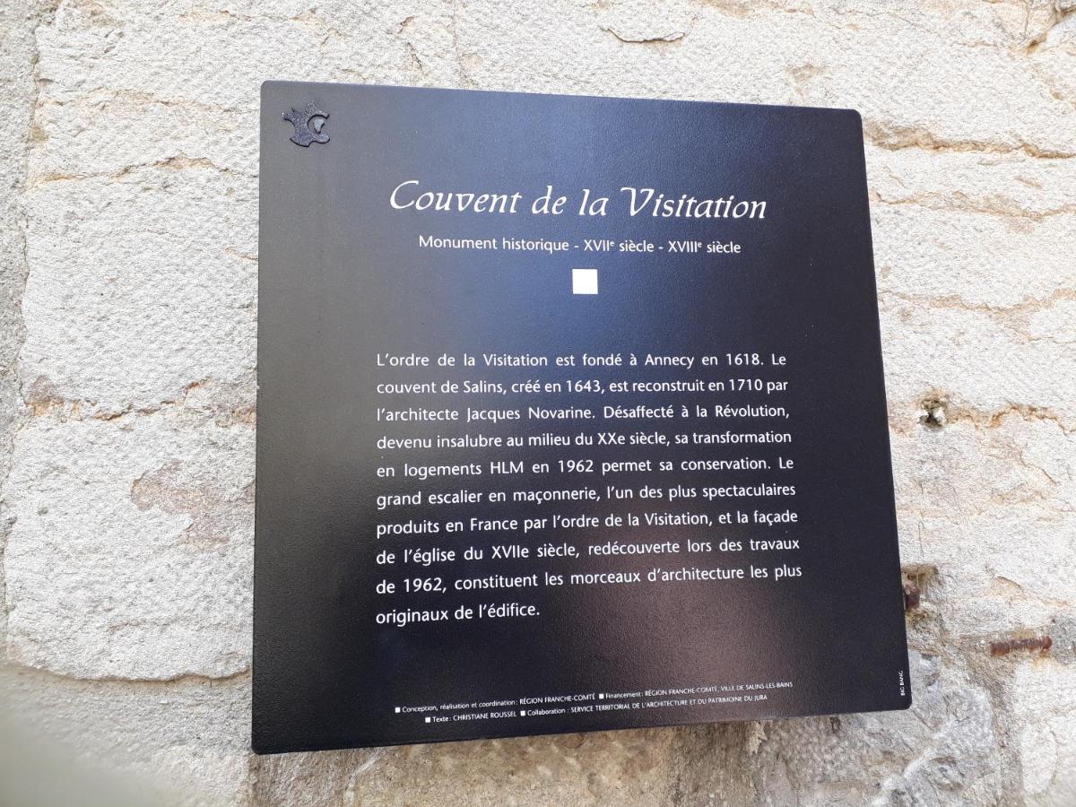 O'Couvent - Appartement 91 M2 - 4 Chambres - A521 Salins-les-Bains Luaran gambar